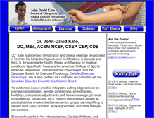 Tablet Screenshot of doctorkato.com